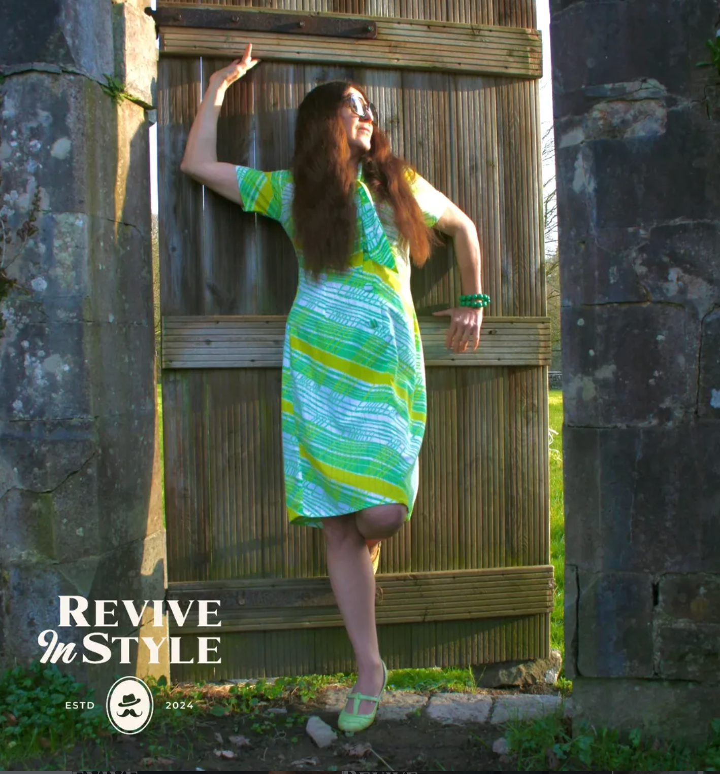 Rodney “Slimfit” Dress, True 1960s Mod Graphic