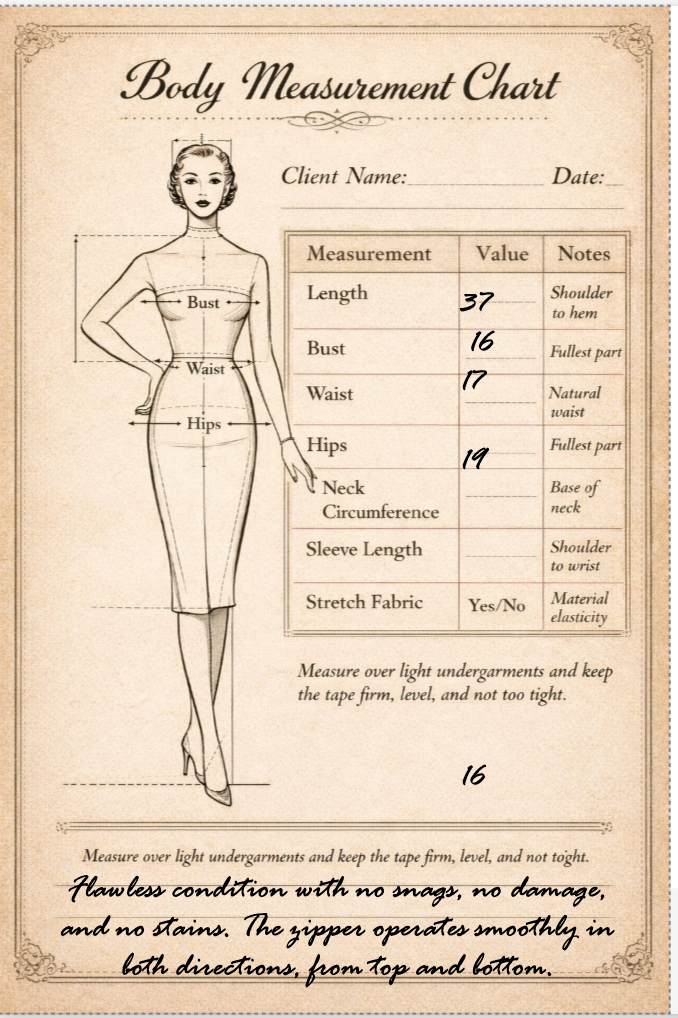 1960s Ivory Wool Sheath Dress with Statement Zip Back Detail