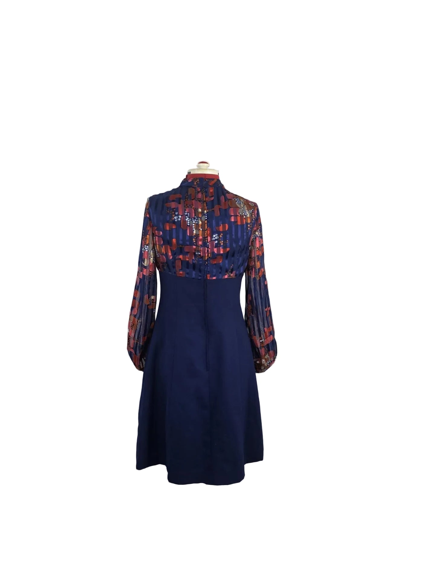 Vintage 60s/70s Slager Dress, Satin Top & Matte Skirt