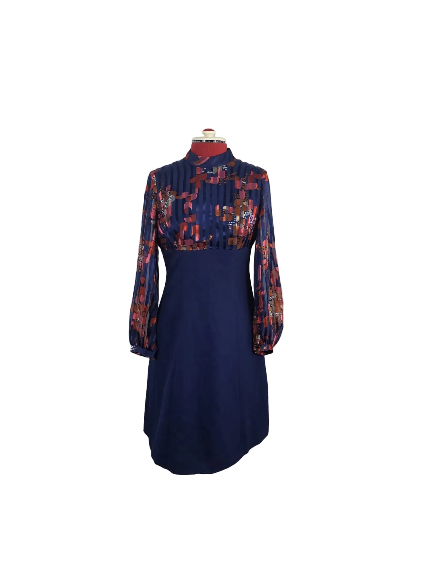 Vintage 60s/70s Slager Dress, Satin Top & Matte Skirt